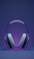 Kopfhörer mit Gradient-Design